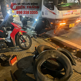 Vá vỏ lưu động gần đây