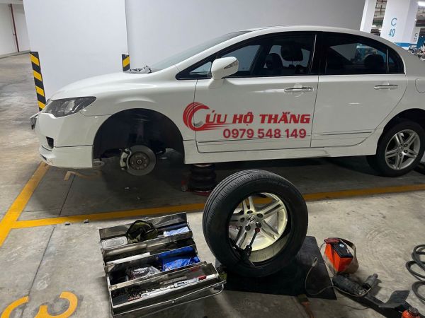 Vá vỏ lưu động quận Bình Thạnh