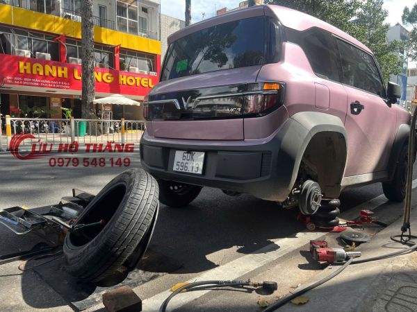 Dịch vụ vá lốp lưu động quận 1, quận 3, quận 5, quận 10, quận Tân Bình
