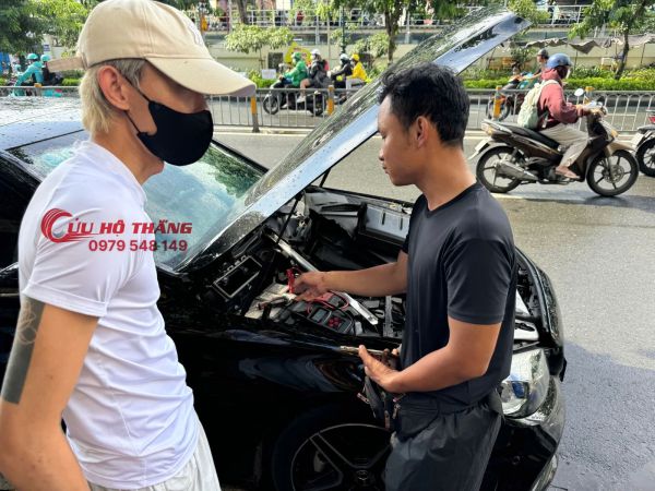 Thay bình lưu động - Cứu Hộ Thắng